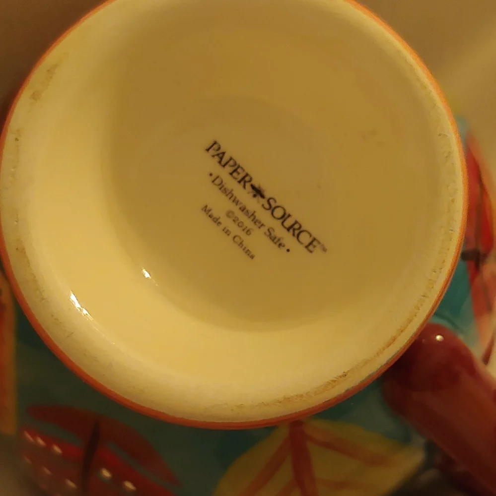 Paper + Source. Medium colorful mug